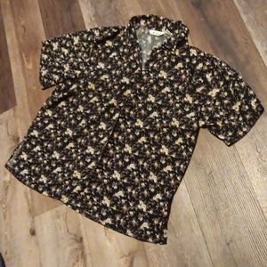 ✨️3/10$✨️Floral print blouse